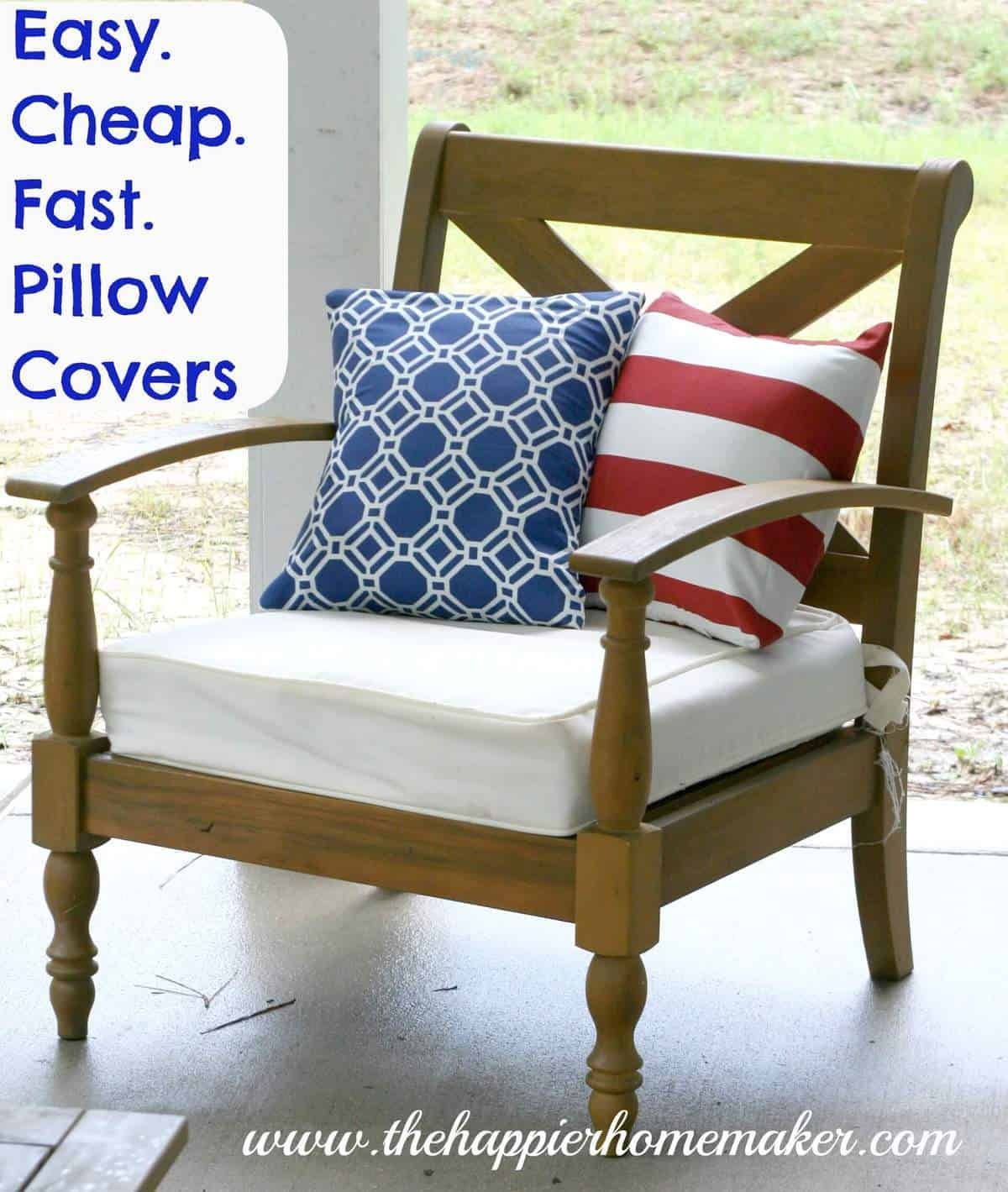 DIY Pillow Covers for Beginners - DIY Pillow Covers for Beginners -   17 diy Pillows chair ideas