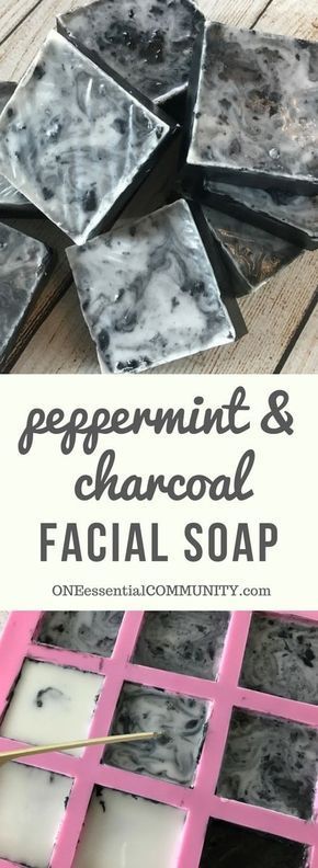 DIY Peppermint & Charcoal Soap - One Essential Community - DIY Peppermint & Charcoal Soap - One Essential Community -   17 diy Soap charcoal ideas