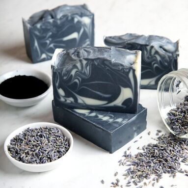 Lavender and Charcoal Soap Project | BrambleBerry - Lavender and Charcoal Soap Project | BrambleBerry -   17 diy Soap charcoal ideas