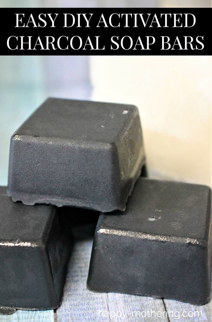 Easy DIY Activated Charcoal Soap Bars Recipe - Happy Mothering - Easy DIY Activated Charcoal Soap Bars Recipe - Happy Mothering -   17 diy Soap charcoal ideas