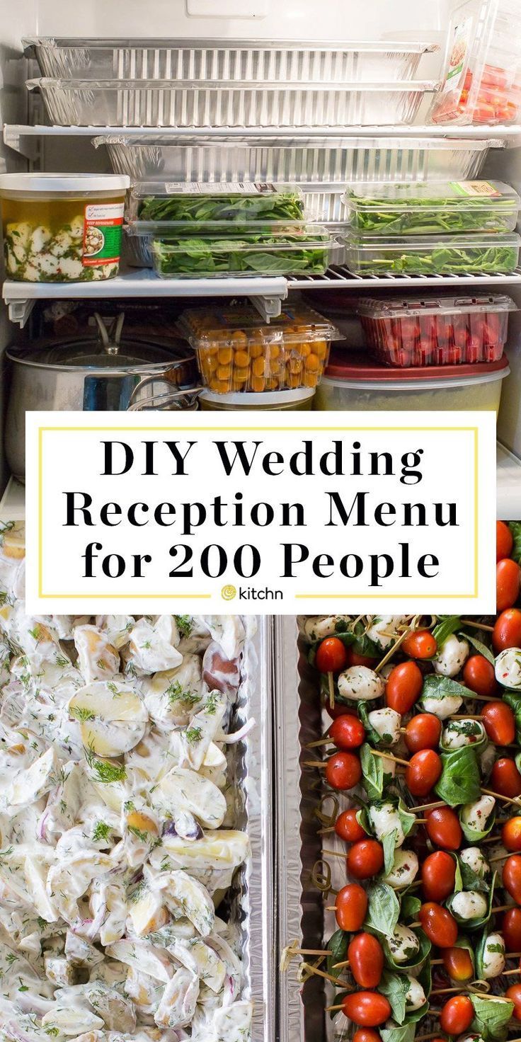 A DIY Wedding Reception for 200: The Menu (With Planning Tips) - A DIY Wedding Reception for 200: The Menu (With Planning Tips) -   17 diy Wedding appetizers ideas