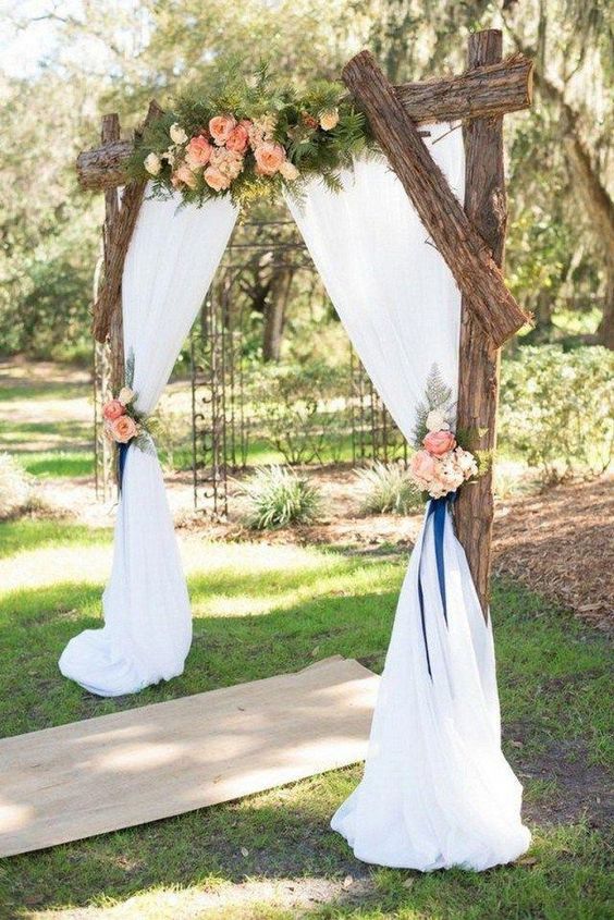 Wedding Decorations Ideas - Wedding Decorations Ideas -   17 diy Wedding arch ideas