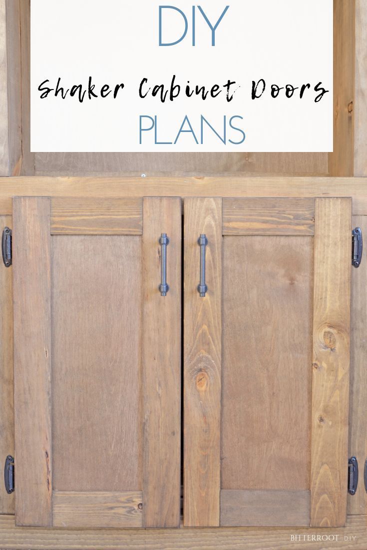 Easy Shaker Cabinet Doors | - Easy Shaker Cabinet Doors | -   17 diy Wood cabinet ideas