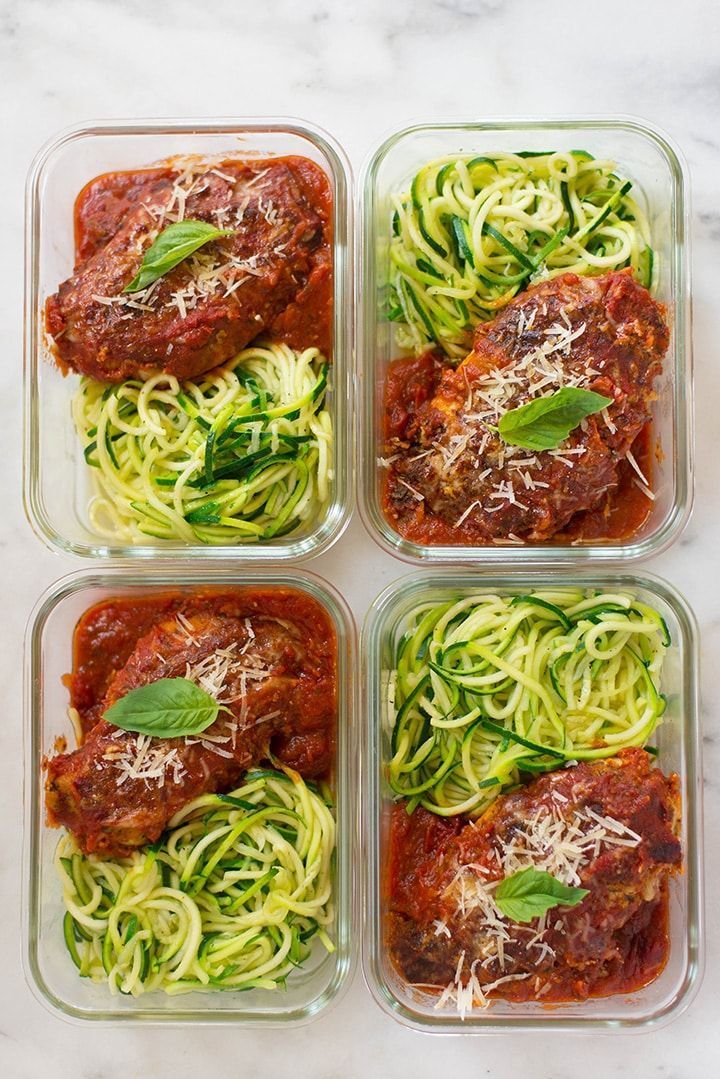 How to Meal Prep - Healthy Chicken Parmesan - How to Meal Prep - Healthy Chicken Parmesan -   17 fitness Meals clean eating ideas