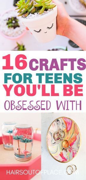 30 Fun Crafts for Teens that Will Bring Out Their Inner Artist - 30 Fun Crafts for Teens that Will Bring Out Their Inner Artist -   17 useful diy For Teens ideas