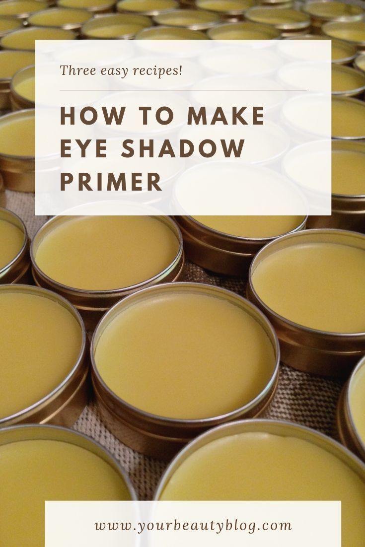 DIY Eye Shadow Primer Recipe + Easy Recipes - DIY Eye Shadow Primer Recipe + Easy Recipes -   18 beauty DIY hacks ideas