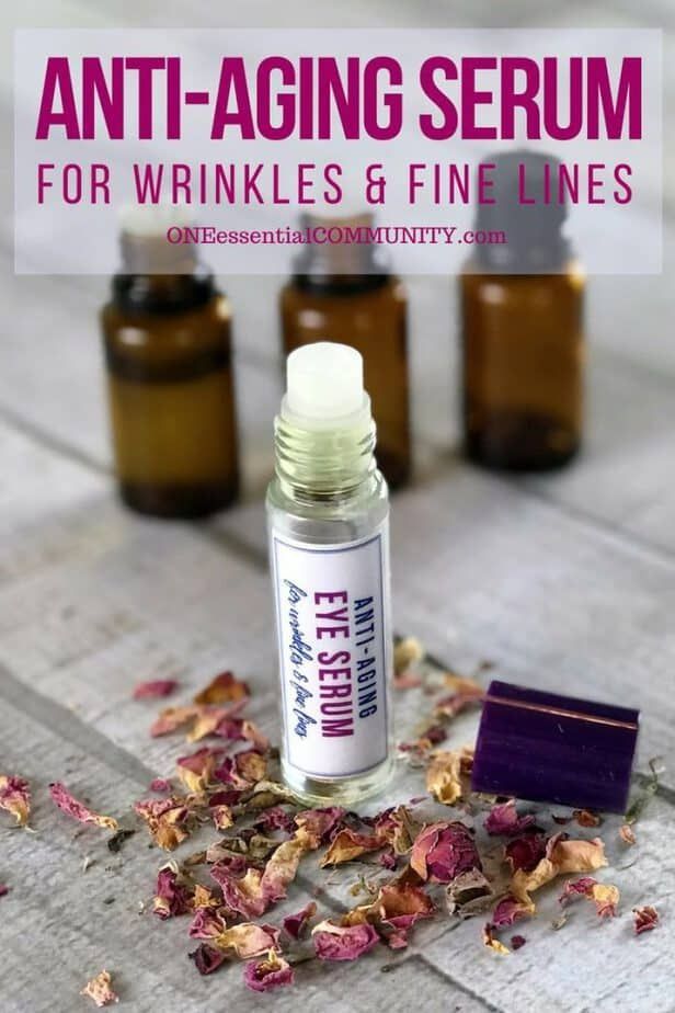 Anti-Aging Serum for Wrinkles {made with essential oils} - Anti-Aging Serum for Wrinkles {made with essential oils} -   beauty DIY recipes