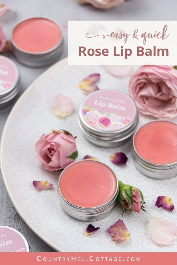 Homemade Rose Lip Balm - Tinted Lip Balm Recipe with Coconut Oil - Homemade Rose Lip Balm - Tinted Lip Balm Recipe with Coconut Oil -   18 beauty DIY recipes ideas