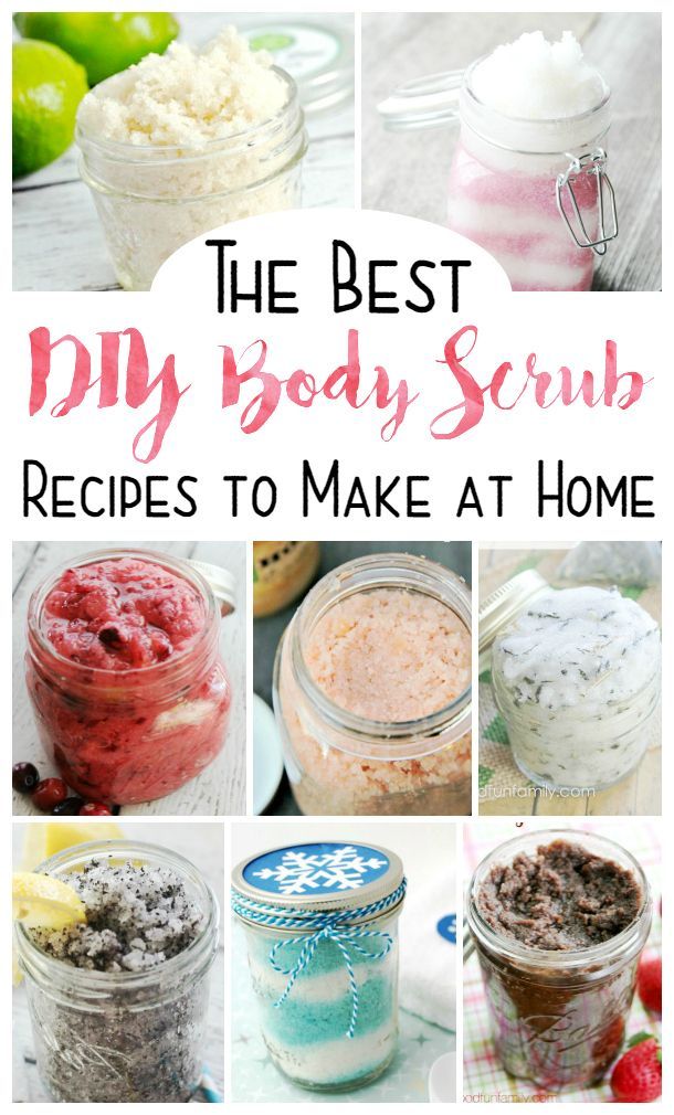 The Best Homemade Body Scrub Recipes to Make at Home! - The Best Homemade Body Scrub Recipes to Make at Home! -   18 beauty DIY recipes ideas