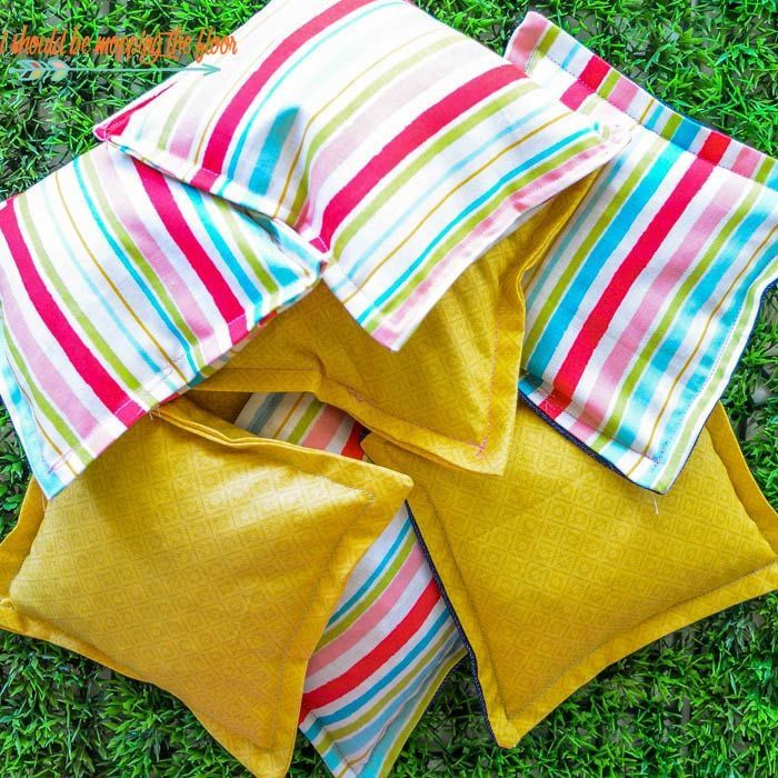 How to Make Cornhole Bags - How to Make Cornhole Bags -   18 diy Bag crafts ideas