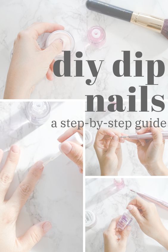 DIY Dip Powder Nails | Life on Beacon - DIY Dip Powder Nails | Life on Beacon -   18 diy Beauty nails ideas