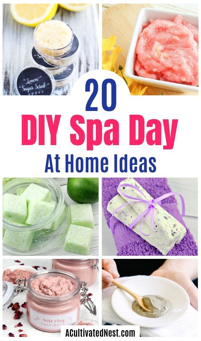 20 DIY Spa Day At Home Ideas- A Cultivated Nest - 20 DIY Spa Day At Home Ideas- A Cultivated Nest -   18 diy Beauty products ideas