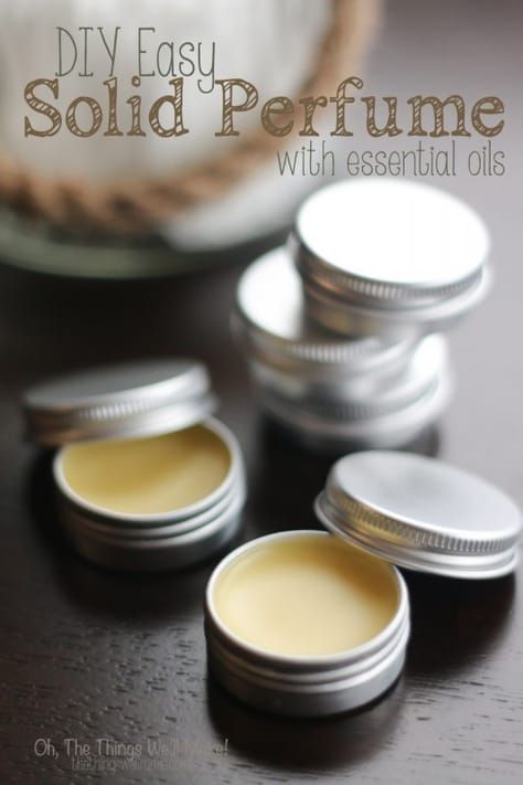 DIY Easy Solid Perfume - DIY Easy Solid Perfume -   18 diy Beauty products ideas