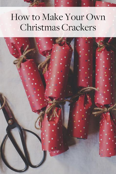How to Make Your Own Christmas Crackers - How to Make Your Own Christmas Crackers -   18 diy Christmas crackers ideas