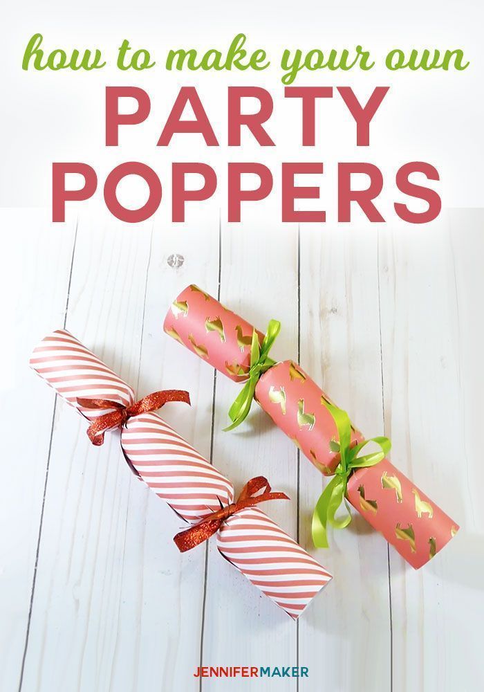 Make Your Own Christmas Crackers and Party Poppers - Jennifer Maker - Make Your Own Christmas Crackers and Party Poppers - Jennifer Maker -   18 diy Christmas crackers ideas