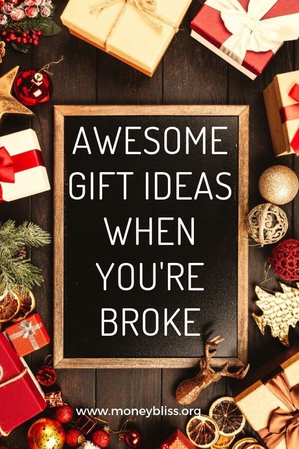 Awesome Gift Ideas When you're Broke - Awesome Gift Ideas When you're Broke -   18 diy Christmas gifts ideas