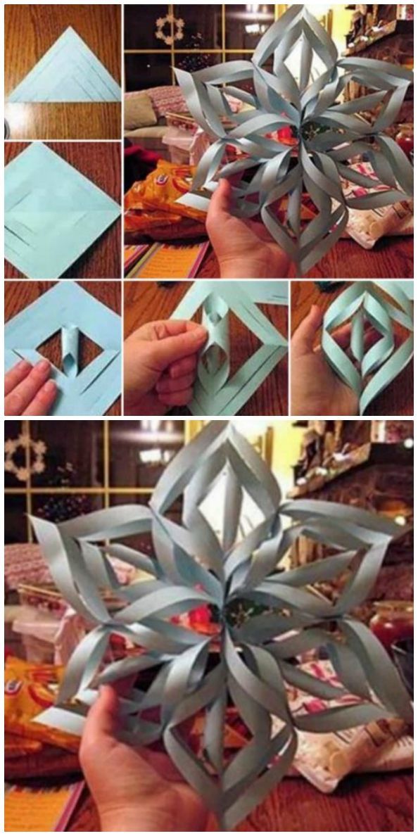 Paper Snowflakes Craft With Video Tutorial | The WHOot - Paper Snowflakes Craft With Video Tutorial | The WHOot -   18 diy Christmas snowflakes ideas