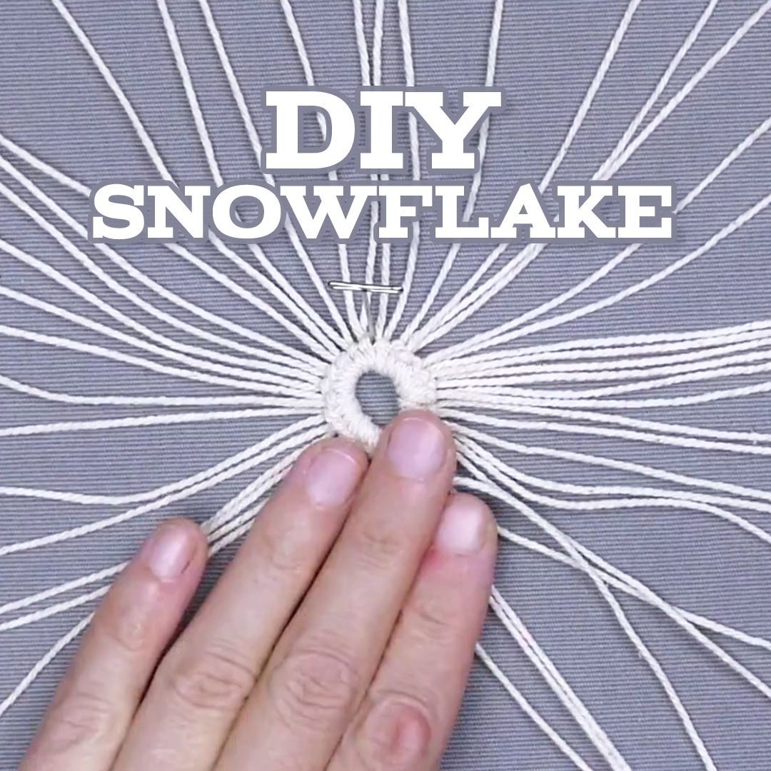 ?? DIY Snowflake ?? - ?? DIY Snowflake ?? -   18 diy Christmas snowflakes ideas