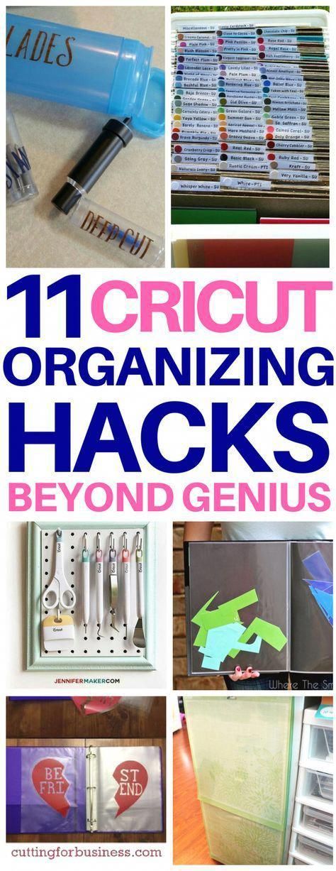 11 Genius Cricut Organization Hacks for All Your Supplies - SVG & Me - 11 Genius Cricut Organization Hacks for All Your Supplies - SVG & Me -   18 diy Crafts organization ideas