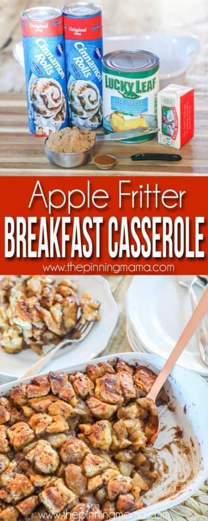 Apple Breakfast Casserole • The Pinning Mama - Apple Breakfast Casserole • The Pinning Mama -   18 diy Food breakfast ideas