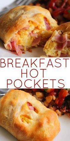 BREAKFAST HOT POCKETS - BREAKFAST HOT POCKETS -   18 diy Food breakfast ideas