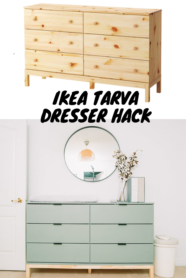 IKEA Tarva Dresser Hack - IKEA Tarva Dresser Hack -   18 diy Furniture ikea ideas