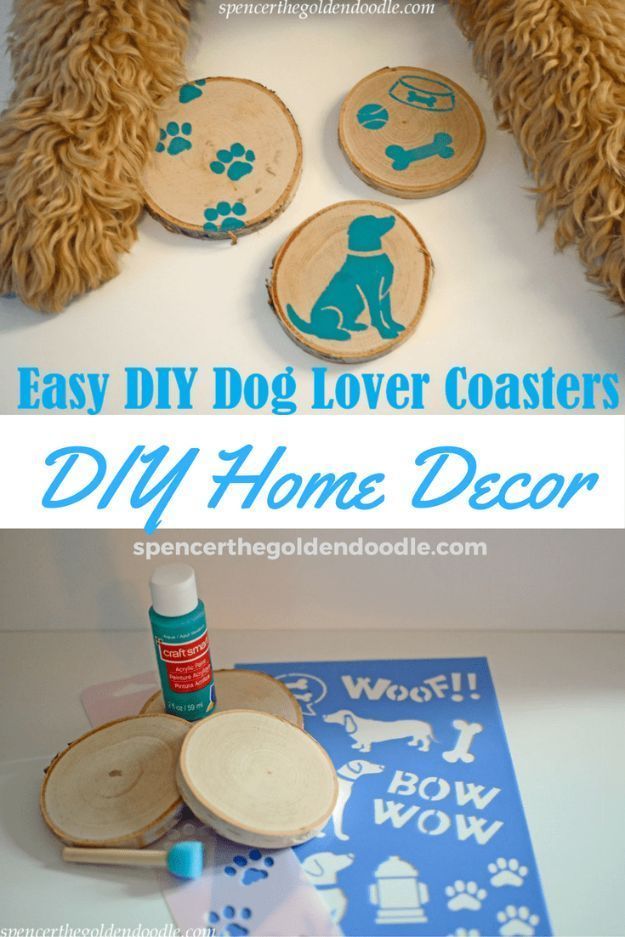 34 DIY Ideas With Dogs | Crafts for the Dog Lover - 34 DIY Ideas With Dogs | Crafts for the Dog Lover -   18 diy Home Decor to sell ideas