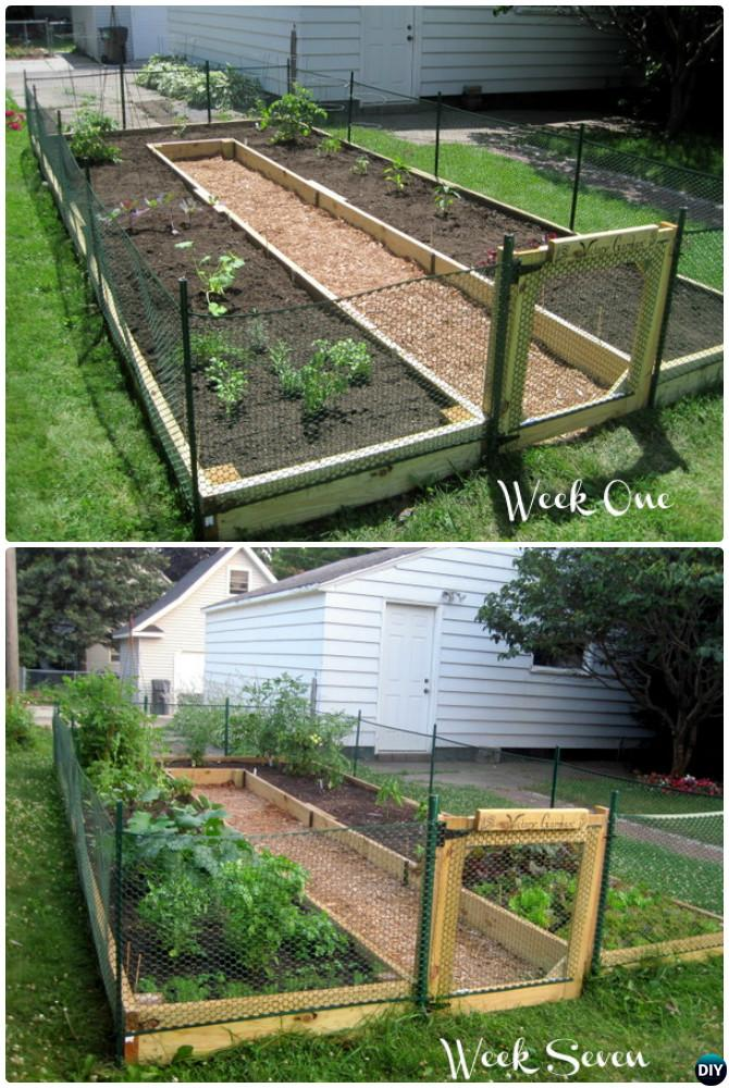 DIY Raised Garden Bed Ideas Instructions [Free Plans] - DIY Raised Garden Bed Ideas Instructions [Free Plans] -   18 diy House garden ideas