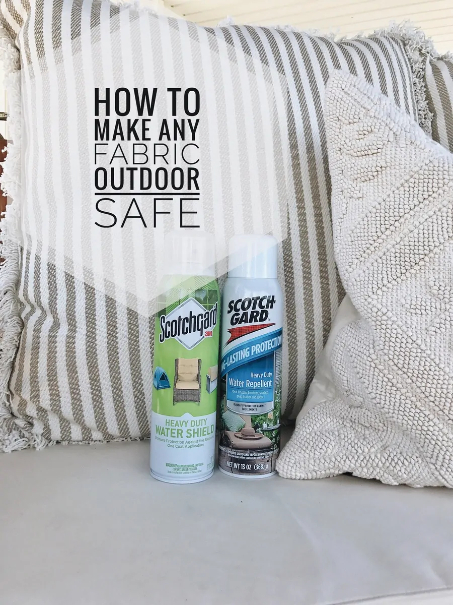 How To Make Any Fabric Outdoor Safe - How To Make Any Fabric Outdoor Safe -   18 diy Outdoor cushions ideas