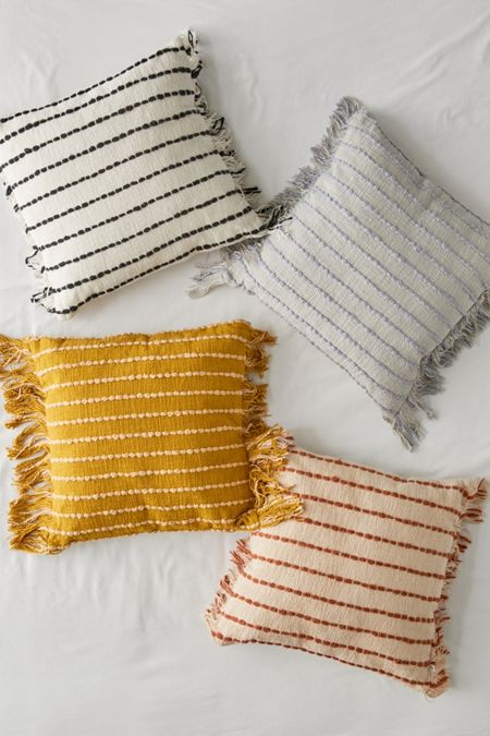Liana Fringe Throw Pillow - Liana Fringe Throw Pillow -   diy Pillows decorative