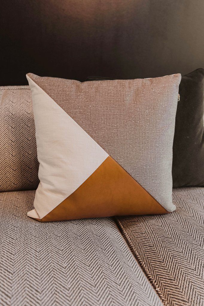 Bergen Colorblock Pillow - Bergen Colorblock Pillow -   18 diy Pillows decorative ideas