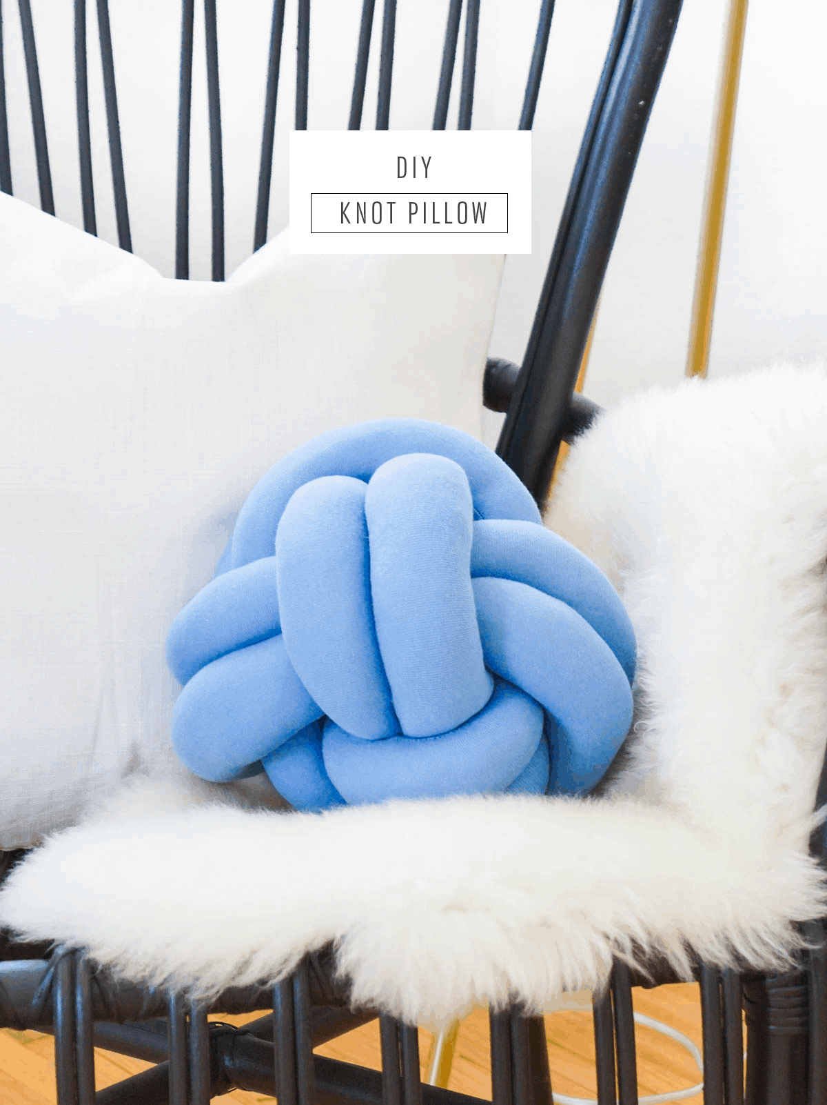 How To Make A DIY Knot Pillow Instructions | Sugar & Cloth - How To Make A DIY Knot Pillow Instructions | Sugar & Cloth -   18 diy Pillows decorative ideas