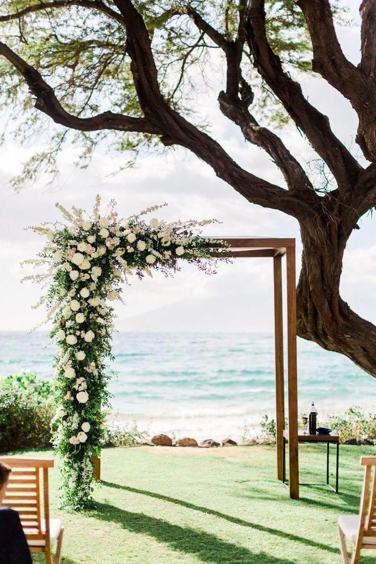 Dark Walnut Wedding Arch — Signature Boutique Event Rentals Maui, Hawaii - Dark Walnut Wedding Arch — Signature Boutique Event Rentals Maui, Hawaii -   18 diy Wedding alter ideas