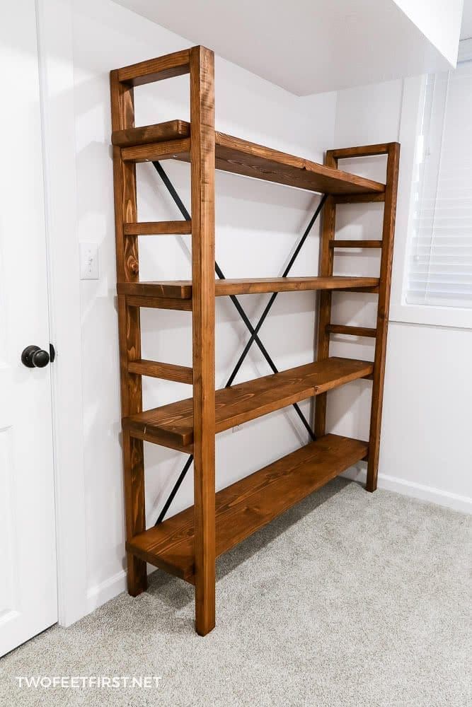 How to build a simple bookshelf: West Elm Knock-Off - How to build a simple bookshelf: West Elm Knock-Off -   18 diy Wood bookshelf ideas