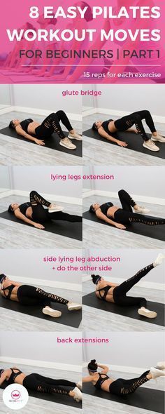 8 Easy Pilates Exercises for Beginners You Can Do At Home - 8 Easy Pilates Exercises for Beginners You Can Do At Home -   18 fitness Routine beginner ideas