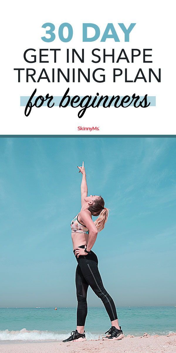 30-Day Get in Shape Training Plan for Beginners - 30-Day Get in Shape Training Plan for Beginners -   18 health and fitness Training ideas