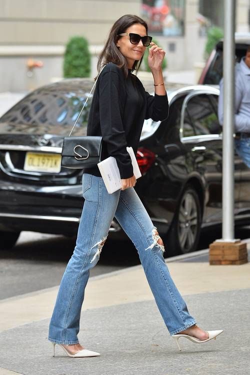 Katie Holmes Has Shopped at Zara and Mango This Week—Here's What She Bought - Katie Holmes Has Shopped at Zara and Mango This Week—Here's What She Bought -   18 stars style Celebrity ideas