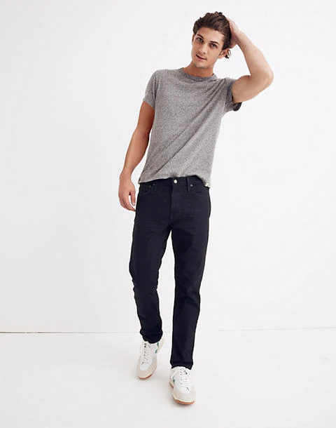 Straight Authentic Flex Jeans in Classic Black Wash - Straight Authentic Flex Jeans in Classic Black Wash -   18 style Mens outfit ideas