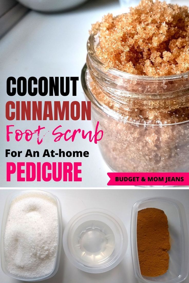 Coconut Cinnamon Foot Scrub - Coconut Cinnamon Foot Scrub -   19 diy Beauty coconut oil ideas