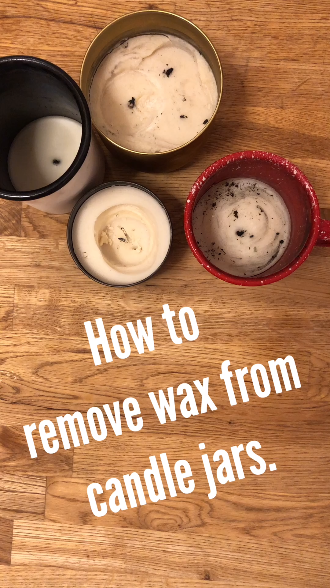 How to Remove Wax from Candle Jars - How to Remove Wax from Candle Jars -   19 diy Candles beeswax ideas