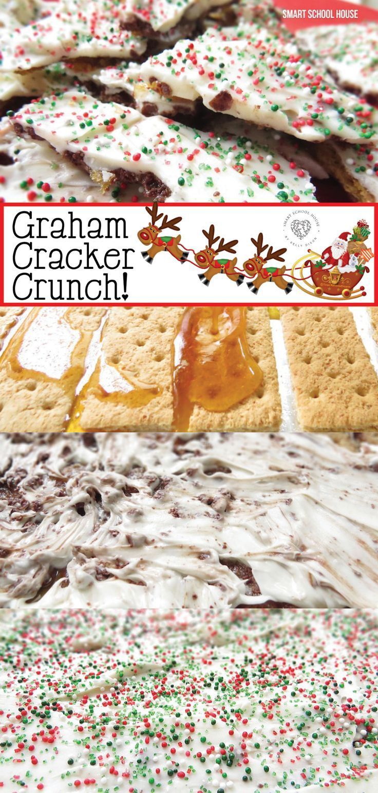 Christmas Graham Cracker Crunch - Christmas Graham Cracker Crunch -   19 diy Christmas treats ideas