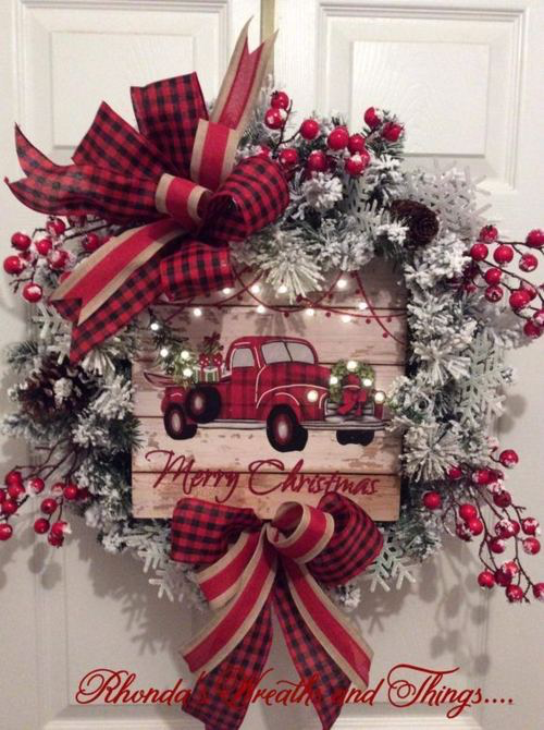 Top 50 Best DIY Christmas Wreath Ideas, You need to try! - Gift Ideas Corner - Top 50 Best DIY Christmas Wreath Ideas, You need to try! - Gift Ideas Corner -   19 diy Christmas wreath ideas