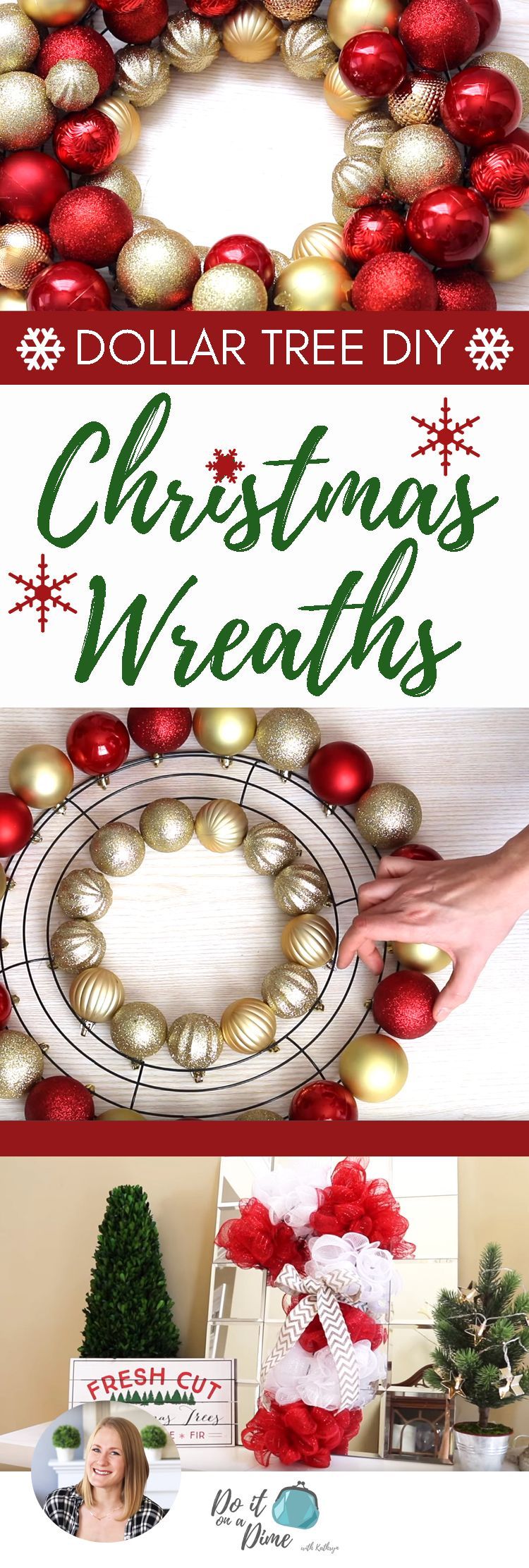 Dollar Tree Christmas DIY Wreaths 2017 - Dollar Tree Christmas DIY Wreaths 2017 -   19 diy Christmas wreath ideas