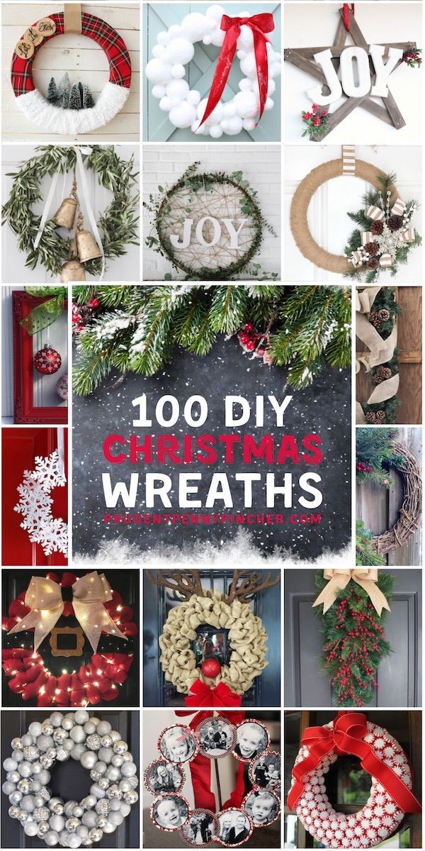 100 Best DIY Christmas Wreaths - 100 Best DIY Christmas Wreaths -   19 diy Christmas wreath ideas