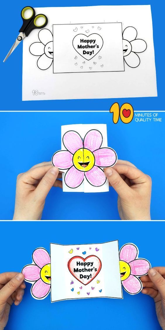 Happy Mothers Day Card Template - Happy Mothers Day Card Template -   19 diy Crafts for mothers day ideas