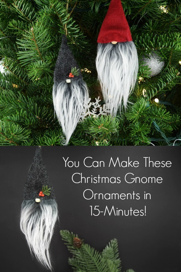 Christmas Gnome Ornaments - A Quick, Adorable Craft - Christmas Gnome Ornaments - A Quick, Adorable Craft -   19 diy Easy christmas ideas