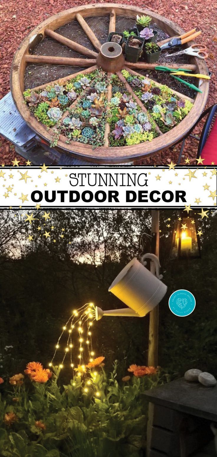 Sunning Outdoor Decor Ideas - Sunning Outdoor Decor Ideas -   19 diy Garden decorations ideas