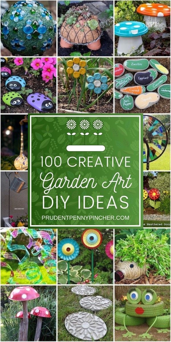100 Creative DIY Garden Art Ideas - 100 Creative DIY Garden Art Ideas -   19 diy Garden decorations ideas
