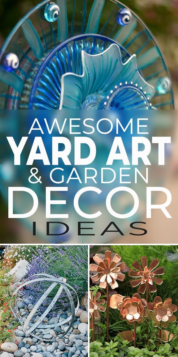 Awesome Yard Art & Garden Decoration Ideas | The Garden Glove - Awesome Yard Art & Garden Decoration Ideas | The Garden Glove -   19 diy Garden decorations ideas
