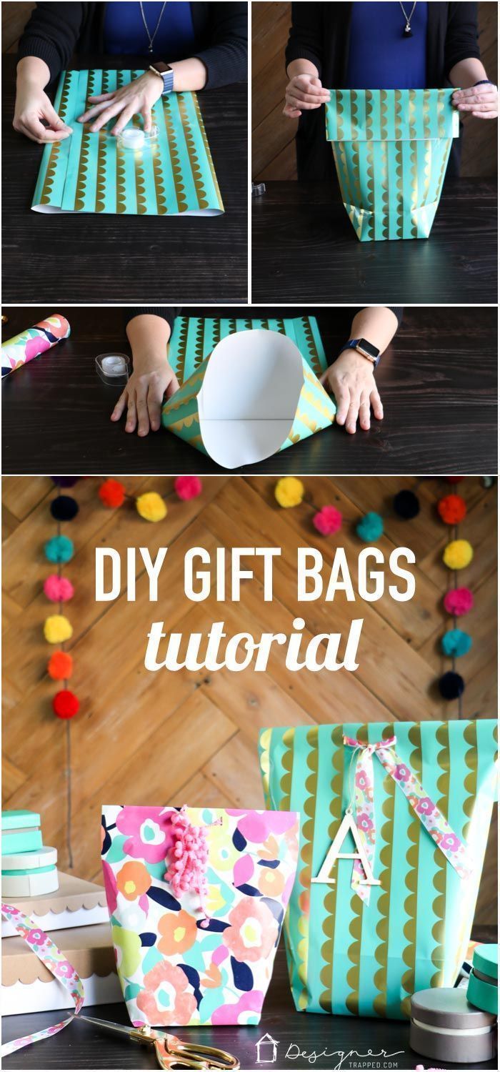 DIY gift bag - DIY gift bag -   19 diy Gifts paper ideas